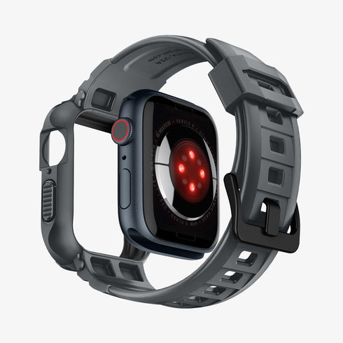 ACS05460 - Apple Watch Series (Apple Watch (49mm)) in matte black showing the front